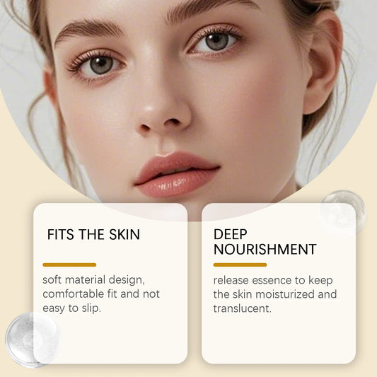 HOYGI Collagen Protein Patche Film Water Soluble Soluble Absorbable for Forehead Eye Area Moisturizing Essence Patch Face Care