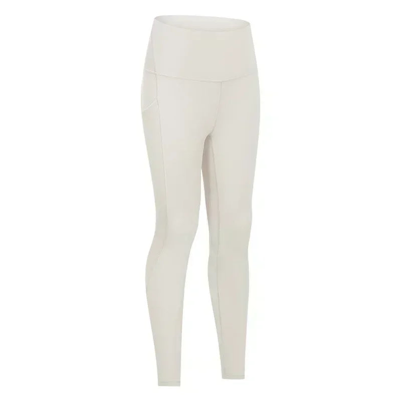 Lemon Women Pants Leggings Soft Yoga Workout Tights Pants Gym Fitness Sport Sweatpants Breathable Quick Dry Seamless Leggings