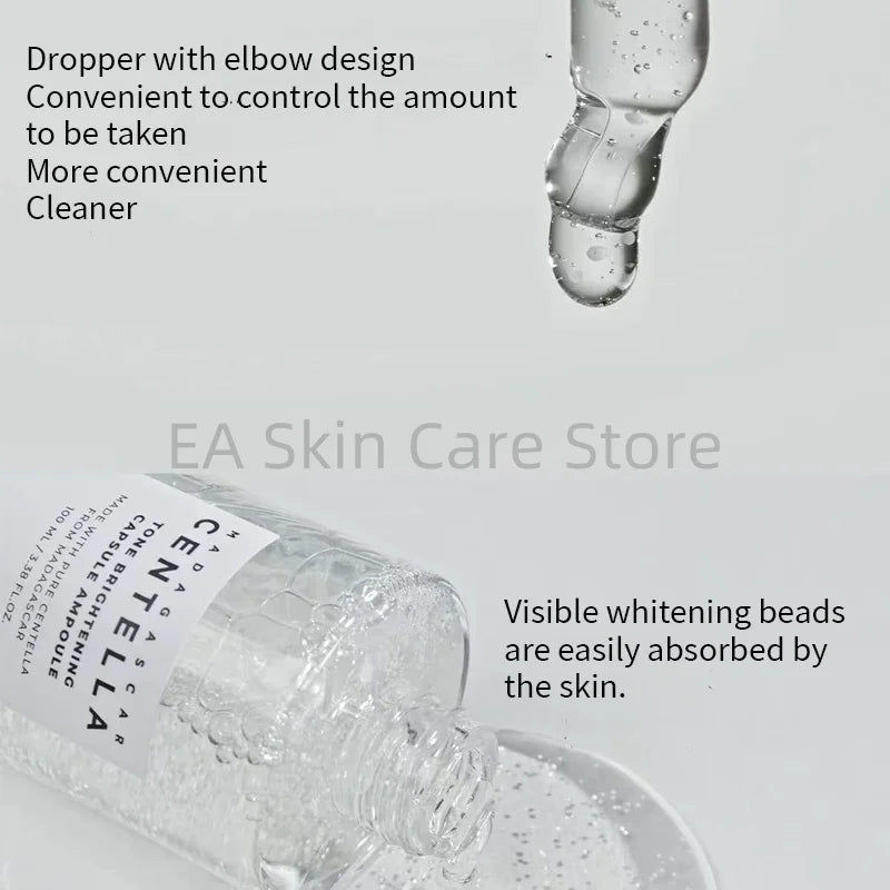 SKIN1004 Madagascar Centella Skincare Original Cleansing Gel Foam Tone Brightening Capsule Ampoule Whitening Serum Toner 3 Set