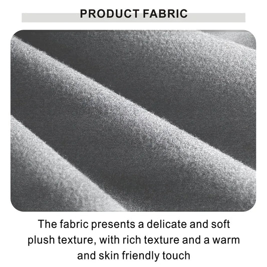 Men's Warm Brushed Jacket Lapel Button-Down Casual Coat for Autumn Winter Business,with Pocket