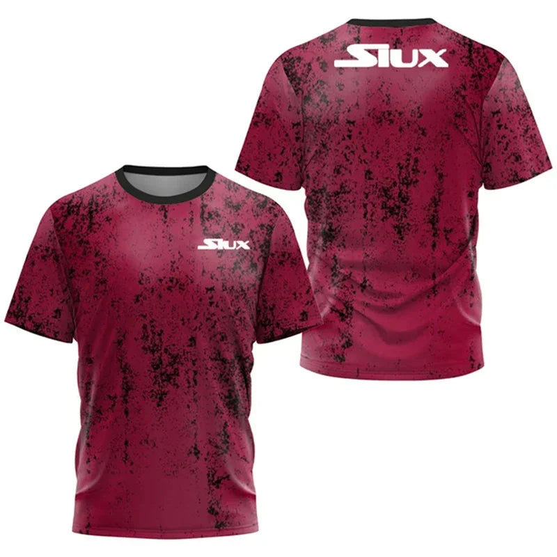 New SIUX Men's Quick Dry T-shirt Summer Sweat Running Sweatshirt Short Sleeve Breathable Badminton Tennis Volleyball Sports Tops