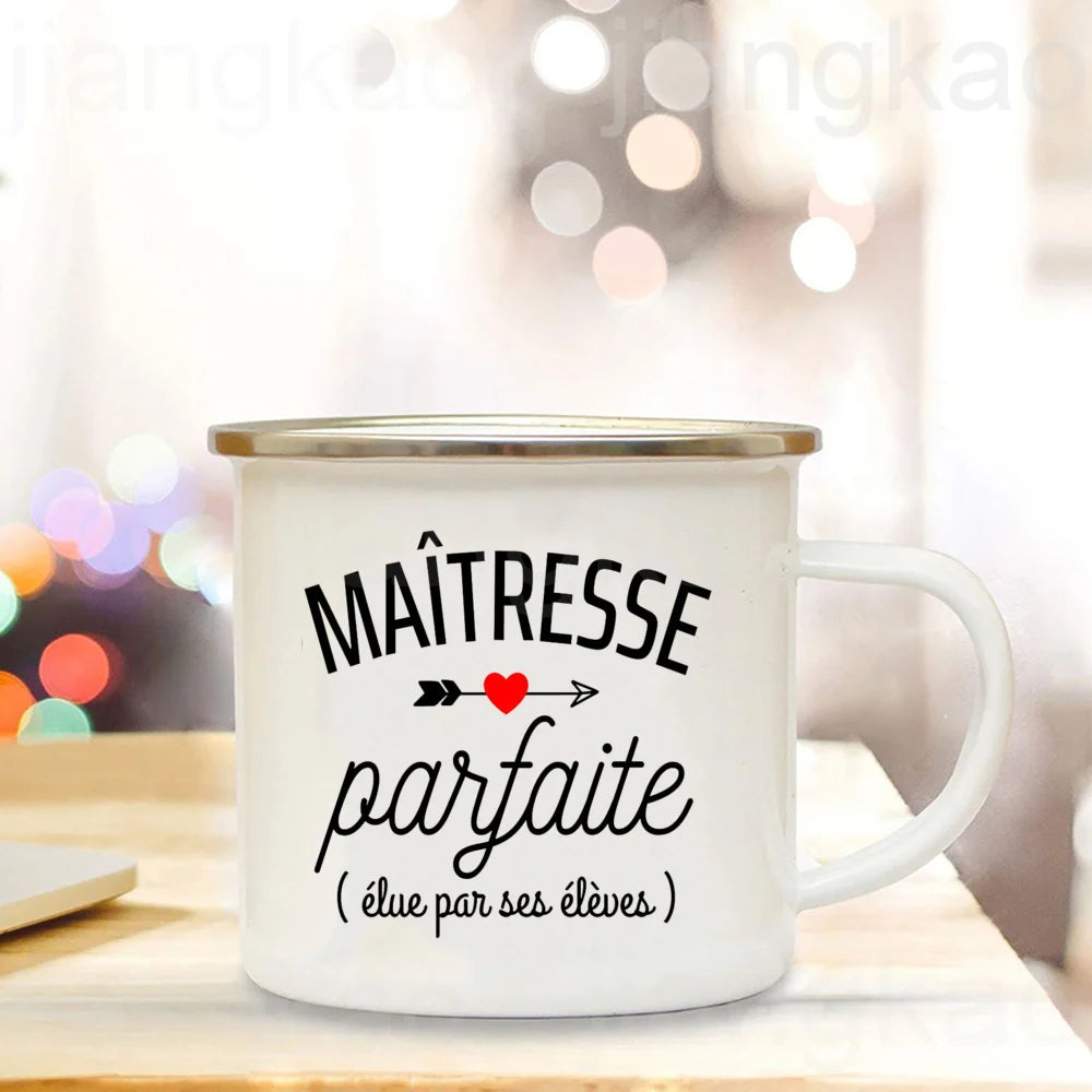 Thank You Teacher for This Wonderful Year Spent with You Print Mug Coffee Cup Drinks Camping Mugs Teacher's Day Gift for Teacher