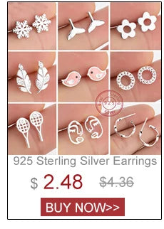 Multiple Tiny Stainless Steel Animal Earrings for Women Cute Hummingbird Fish Seahorse Wolf Earings Jewelry Accessory Gift