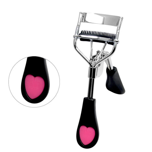 1PC Lady Professional Eyelash Curler With Comb Tweezers Curling Eyelash Clip Cosmetic Eye Beauty Tool maquillaje