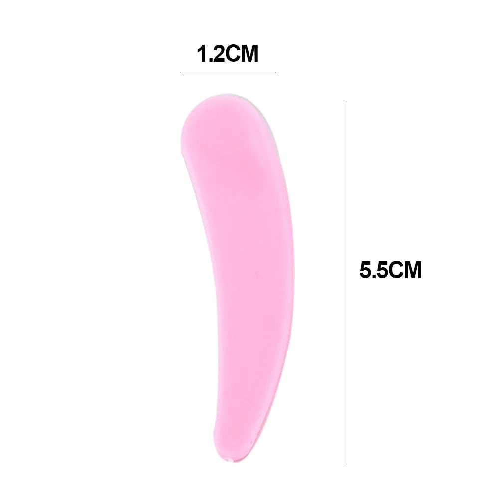 10/20/30Pcs Mini Cosmetic Spatula Disposable Curved Scoop Makeup Mask Cream Spoon Eye Cream Stick Make Up Face Beauty Tool Kits