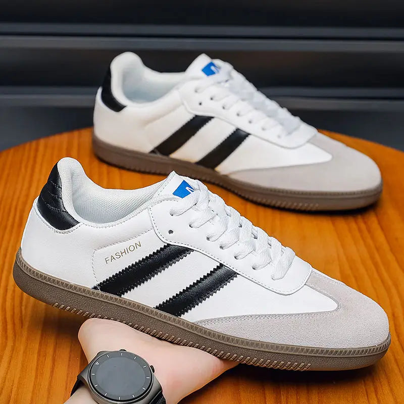 Designer Luxury Flat White Sneaker Classic Low Top Platform Skateboard Walking Shoes Lace-Up Lightweight Breathable Anti-Slip