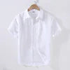 2025 Linen Men Shirts Cotton Men's Shirts Quality Linen Shirt Men