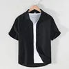 2025 Linen Men Shirts Cotton Men's Shirts Quality Linen Shirt Men