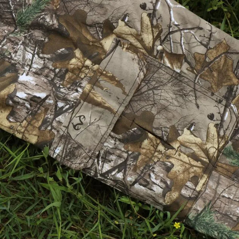 Men Pants Fashion Large Size Cotton Breathable Bionic Camouflage Trousers Outdoor Hiking Fishing Jungle Hunting Long Bottoms