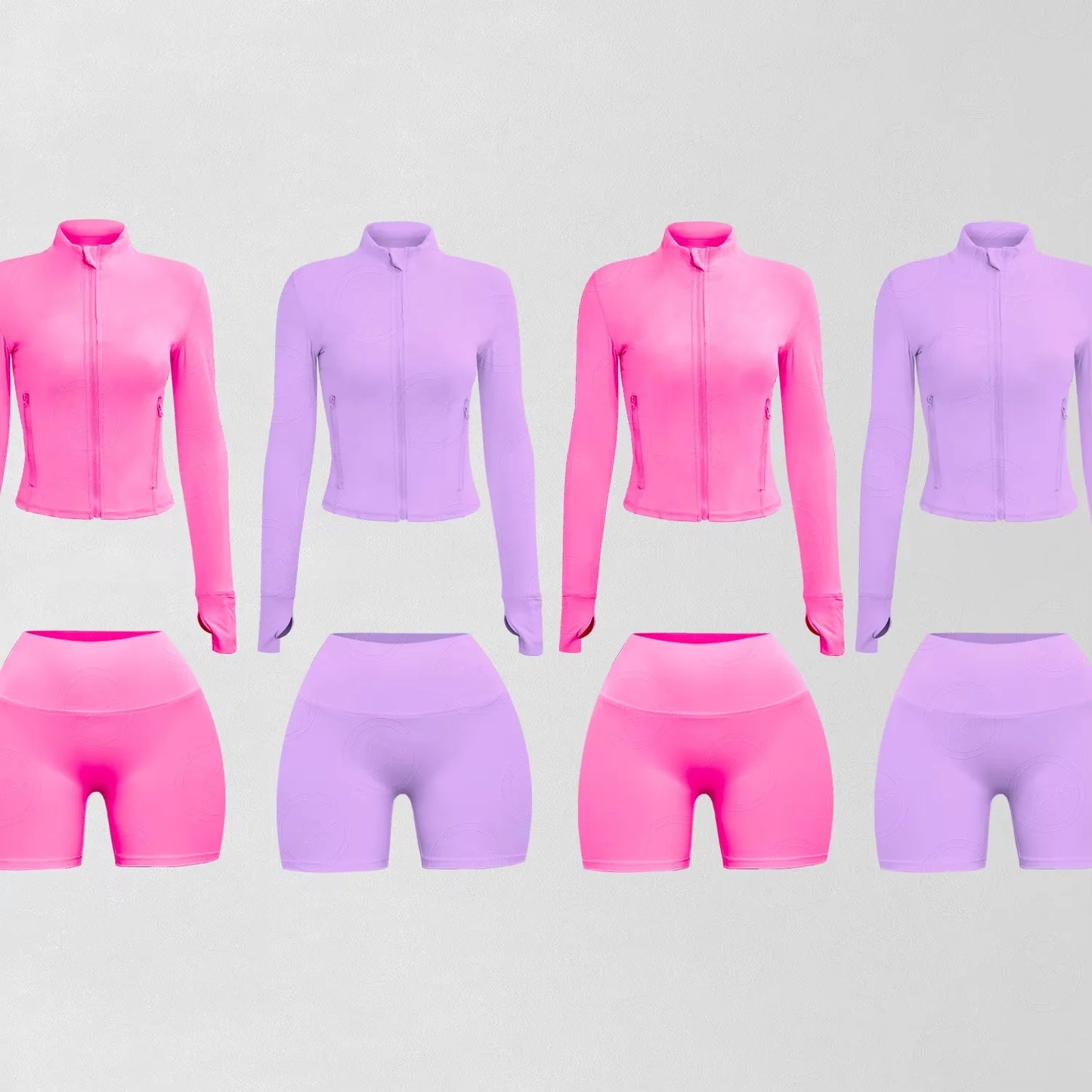 Women Yoga Jackets with Pockets Slim Fitness Thick High Quality Workout Outdoor Sportswear Long Sleeve Turtle Neck Casual Jacket