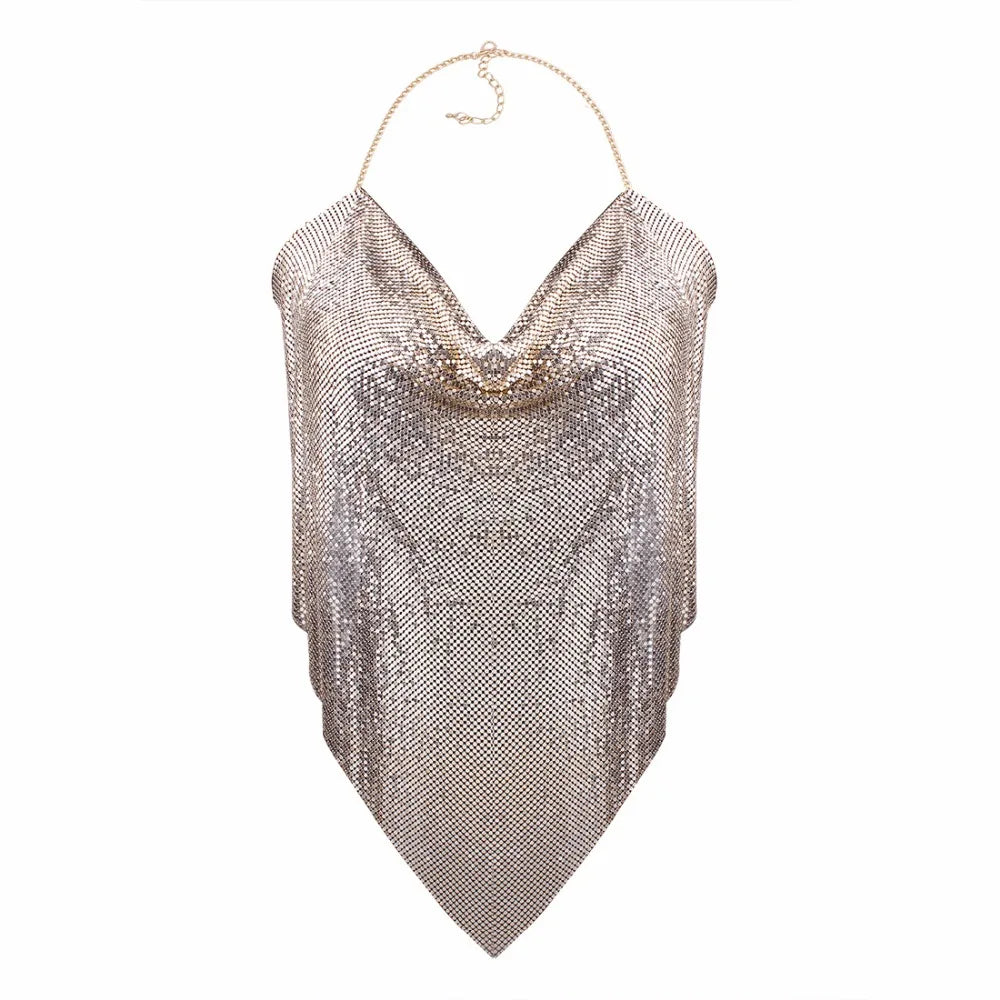 Sexy Sequins Body Chain Party Jewelry Rave Nightclub Wear Body Accessories for Women and Girls