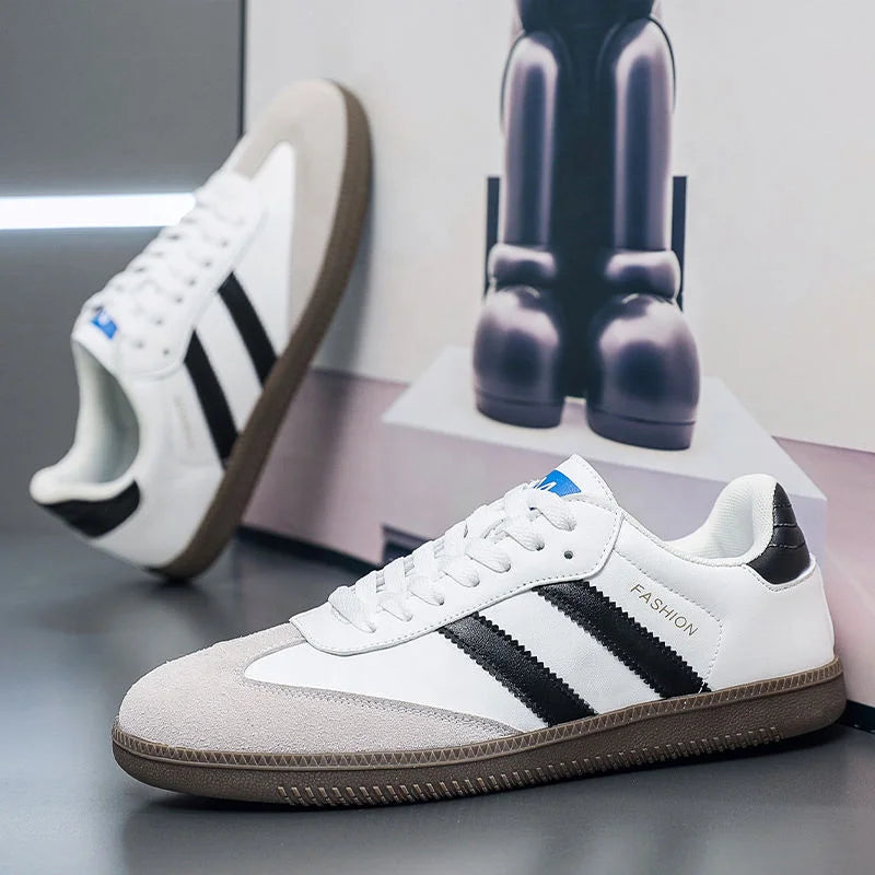 Hot Selling Designer Shoes Men Skateboard Flat Shoes Comfortable Sneakers Top Quality Casual Rubber Men's Walking Style Shoes