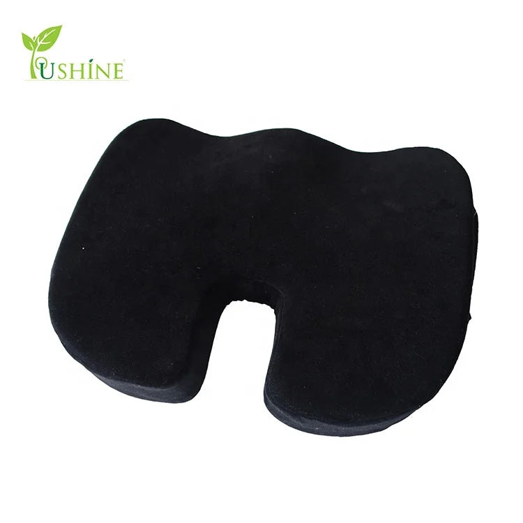 Newest Design Orthopedic Seat Cushion Office & Car Memory Foam with Slow Rebound Comfortable Lumbar Pillows & Seat Cushions