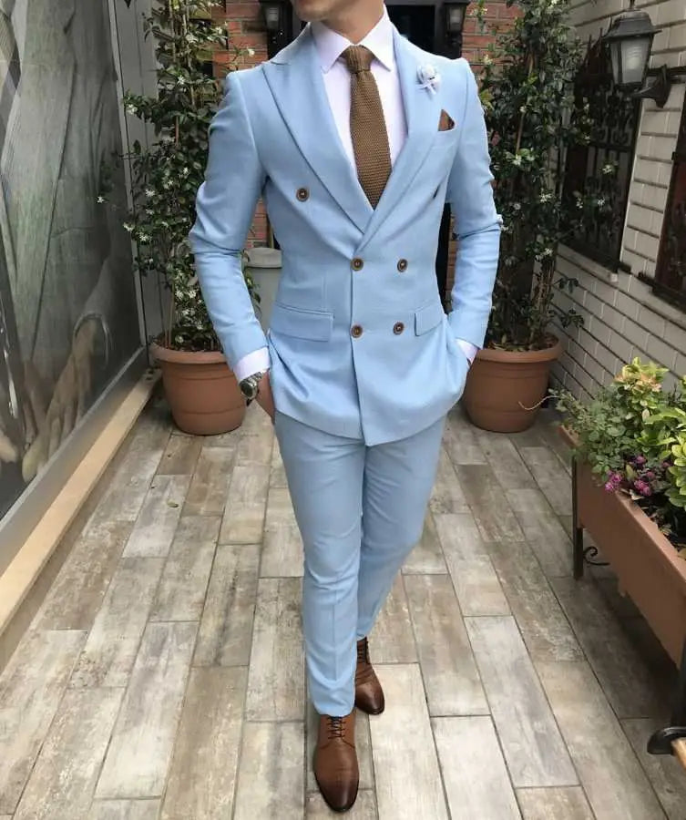 Custom Made Groomsmen Notch Satin Lapel Groom Tuxedos Black Men Suits Wedding Best Man 2 Pieces ( Jacket + Pants + Bow Tie) B859