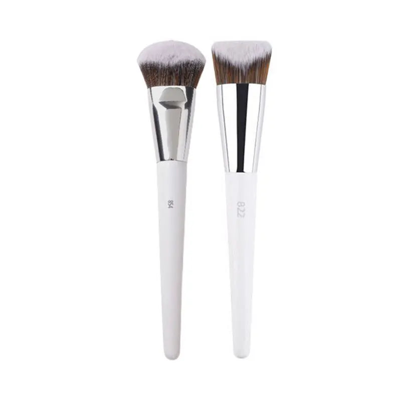 2/3/4/5/6/7pc White Makeup Brushes Liquid Foundation Base Make up Brush Eyeshadow blending Detail Face Eye Concealer Beauty tool