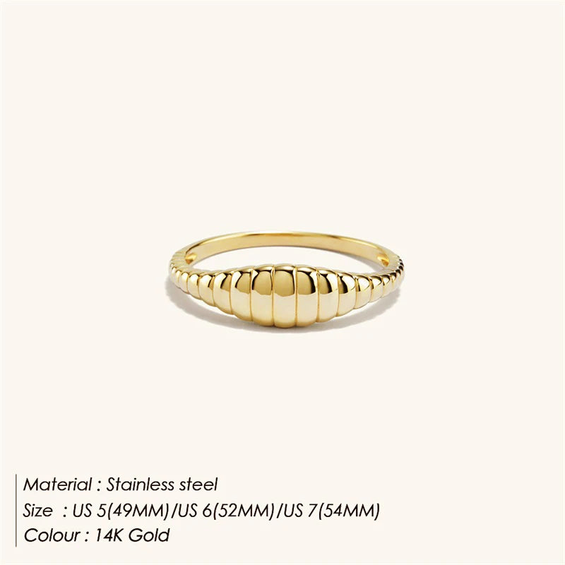 Fashion Ring 316L Stainless Steel Ring Anillo Ringen Mujer Women Rings Bague Couple Matching Jewlery Fashion Gifts Do not fade