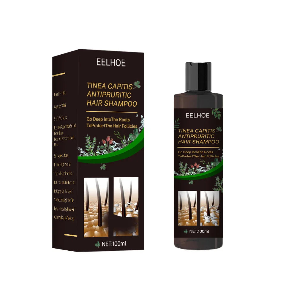 EELHOE Anti It-ching Shampoo Hair Growth Moisturizing Dry Frizzy Repair Damaged Hair Roots Strengthen Cleaning Scalp Treatment