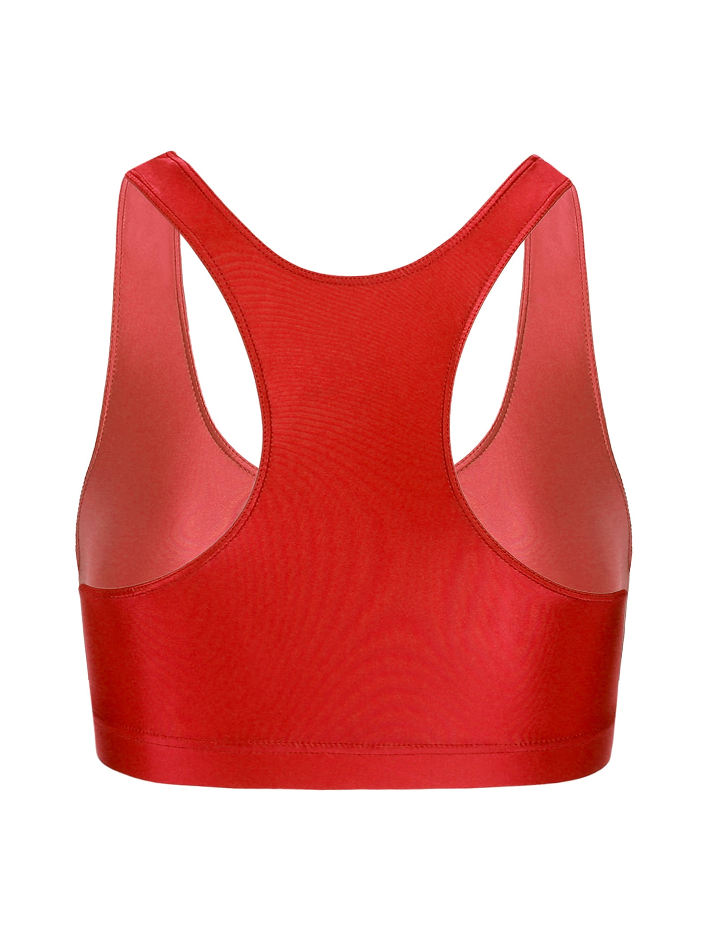 Women Glossy Swimsuit Outfit Oil Shiny Camis Crop Top Sports Fitness Smooth Tank Tops T-shirt With Panties Boxer Shorts Swimwear