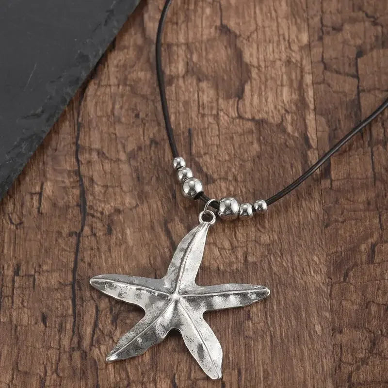 Bohemian Ethnic Wind Imitation Pearl Braided Necklaces Women Retro Hand-woven Beads Double Layer Rope Chain Vacation Jewelry