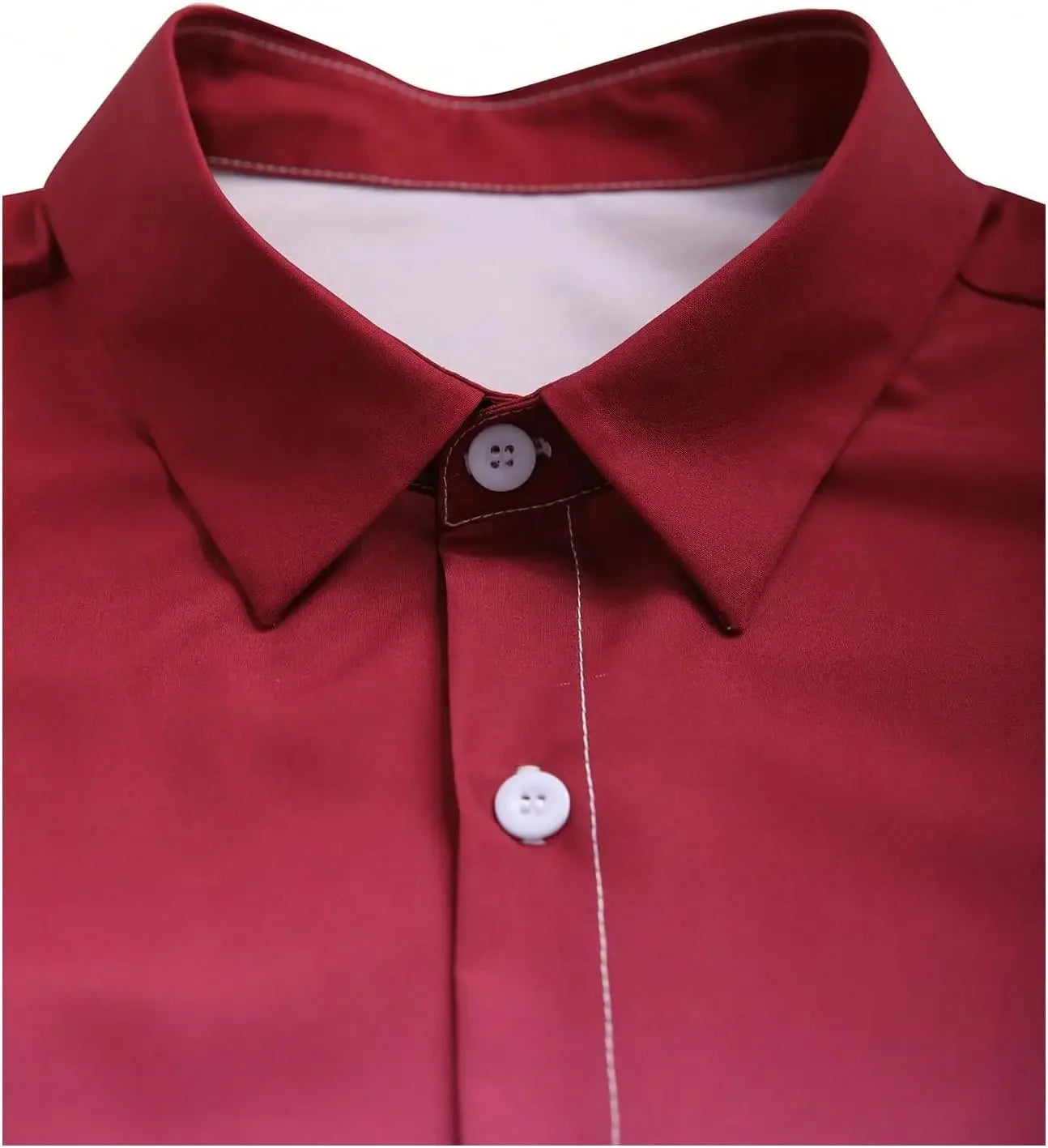 Men Shirt Ombre Gradient Short Sleeve Button Down Shirt Casual Lightweight Summer Style