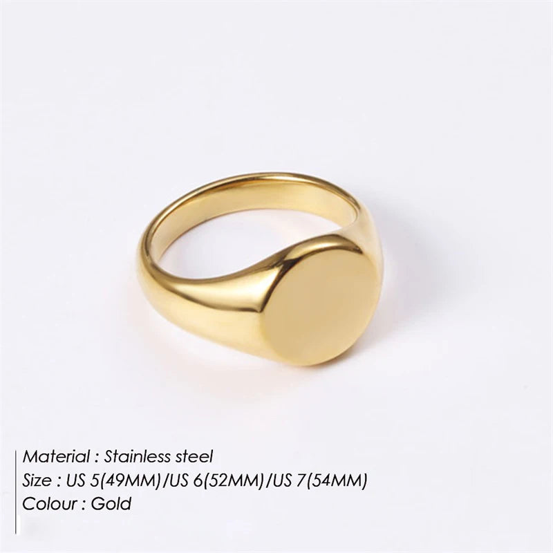 Fashion Ring 316L Stainless Steel Ring Anillo Ringen Mujer Women Rings Bague Couple Matching Jewlery Fashion Gifts Do not fade