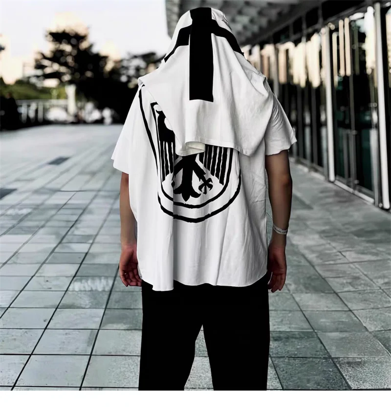 Kanye West Vultures Music Album Graphic YZY T Shirts Men Women Oversized T-shirts Male T-shirt Top Tees