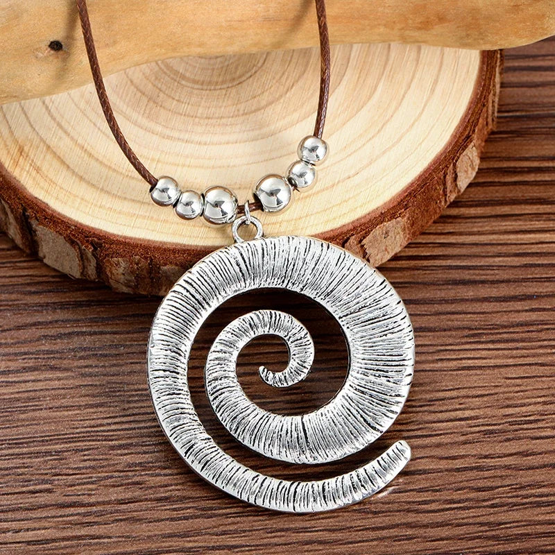 Bohemian Ethnic Wind Imitation Pearl Braided Necklaces Women Retro Hand-woven Beads Double Layer Rope Chain Vacation Jewelry