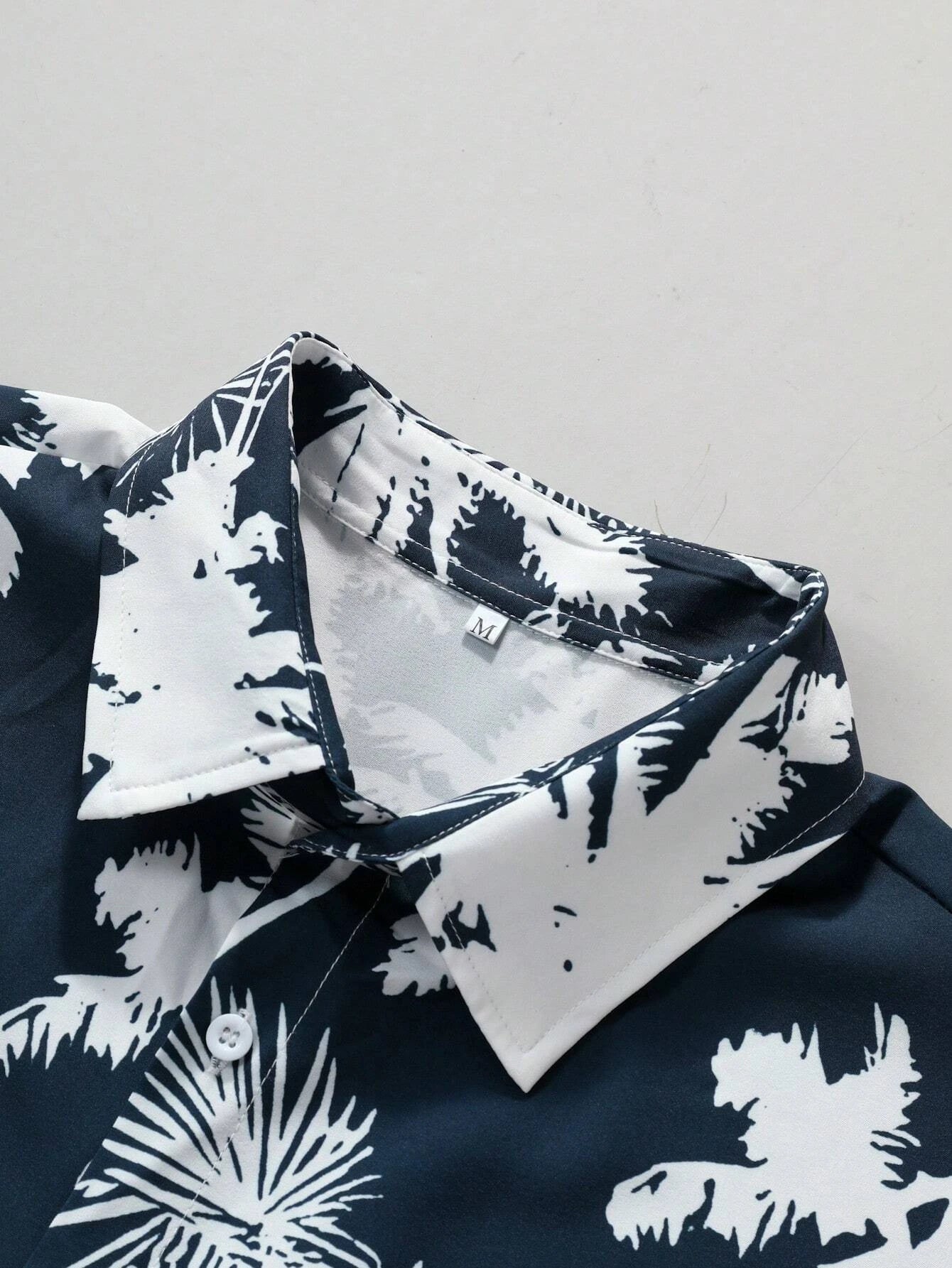 Hawaiian Shirt Man Print Casual Thin Beach Slim Fashion Shirt High Quality Luxury Black Social Vintage Funny Oversized Clothes