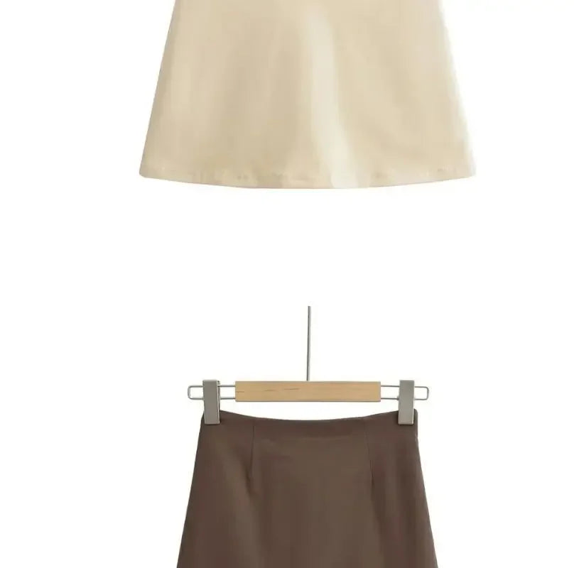 Women Summer Sexy Shorts Skirts Summer Korean Low Waist Office Ladies Mini Skirts Fashion Casual Solid A Line Skirts New