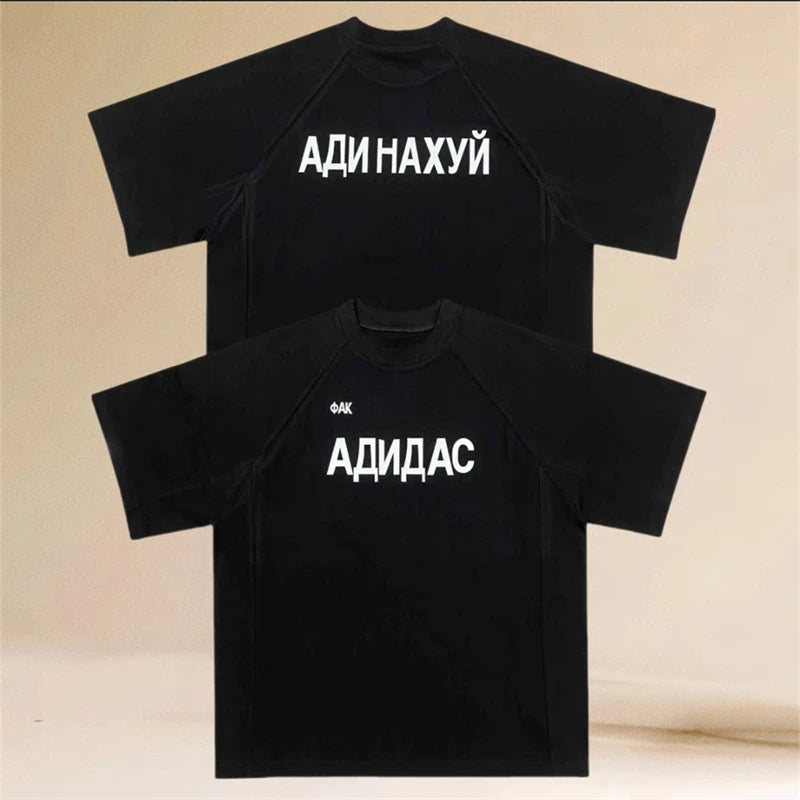 Kanye West Vultures Music Album Graphic YZY T Shirts Men Women Oversized T-shirts Male T-shirt Top Tees