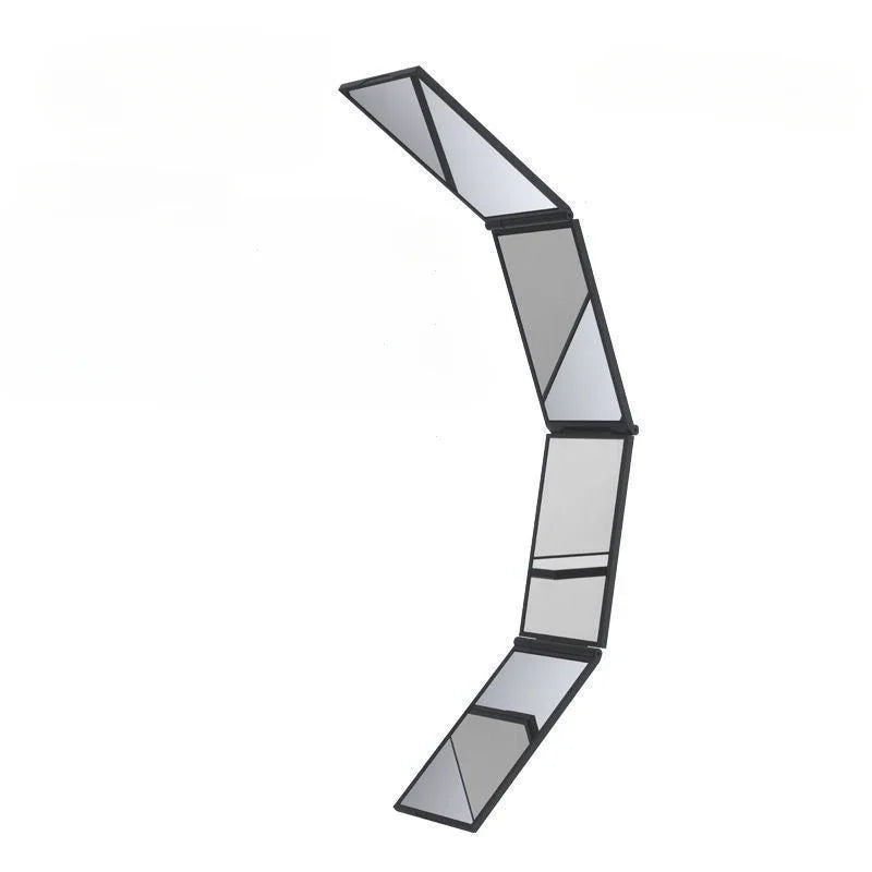 4 Way Mirror 360 Degree Handheld Desktop Portable Foldable Makeup Mirror For Self Hair Cutting Makeup Mirror Beauty Tool