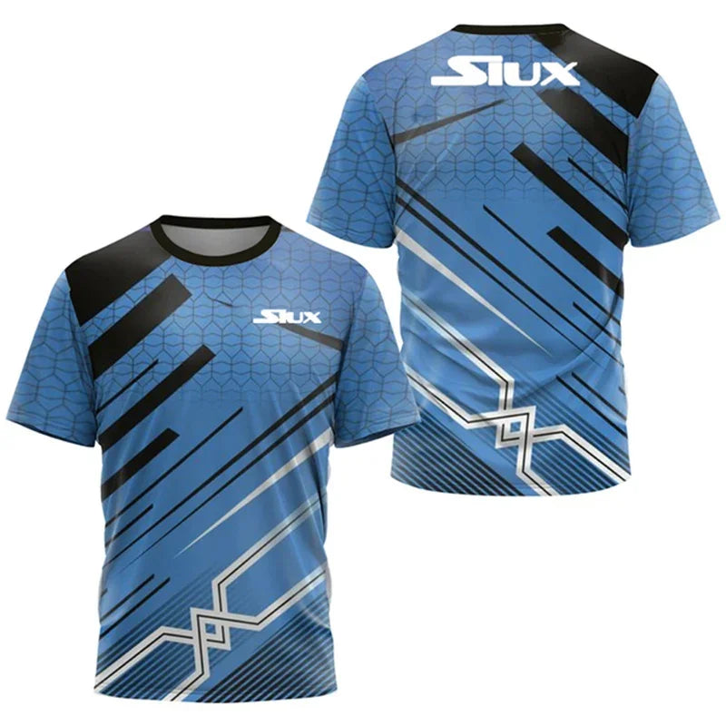 New SIUX Men's Quick Dry T-shirt Summer Sweat Running Sweatshirt Short Sleeve Breathable Badminton Tennis Volleyball Sports Tops