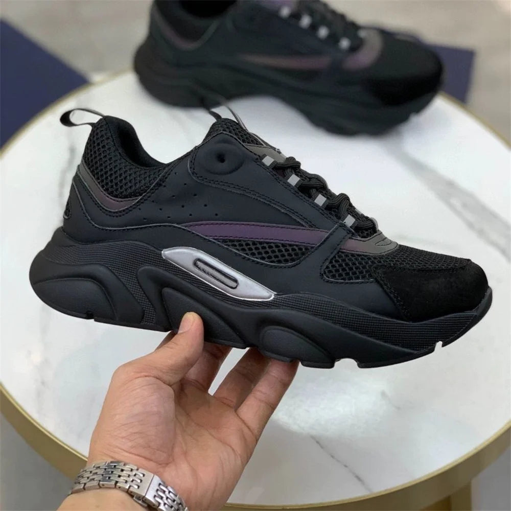 Original Men Running Shoes Outdoor Women Road B22 Casual Jogging Sneakers Cushioned Stretch Thick-Soled b30 Marathon Shoes