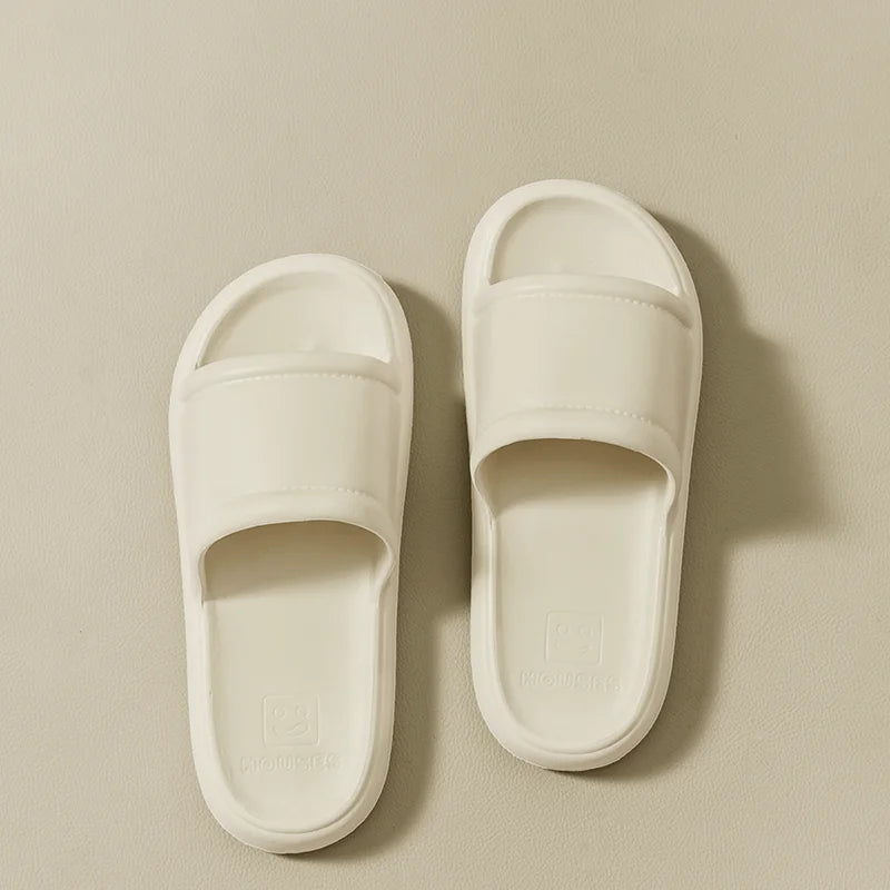 New Men's Slippers EVA Non-slip Bathroom Slipper Soft Comfortable Home Summer Sandal Indoor Bathroom Slippers Male Shower Shoes