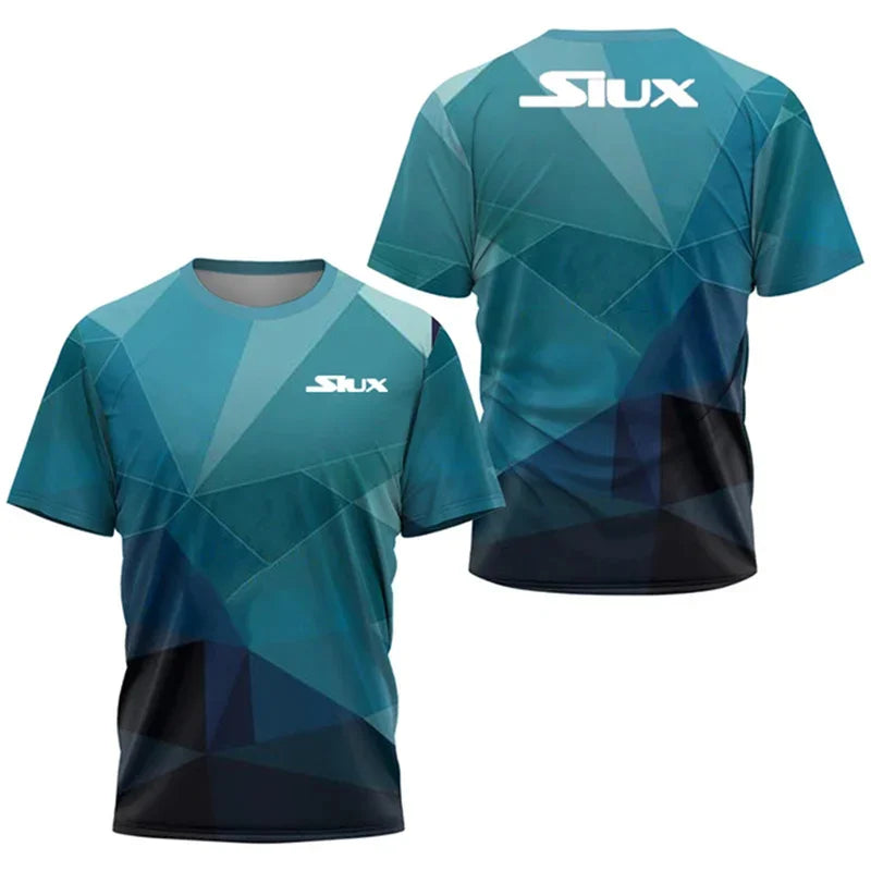 New SIUX Men's Quick Dry T-shirt Summer Sweat Running Sweatshirt Short Sleeve Breathable Badminton Tennis Volleyball Sports Tops