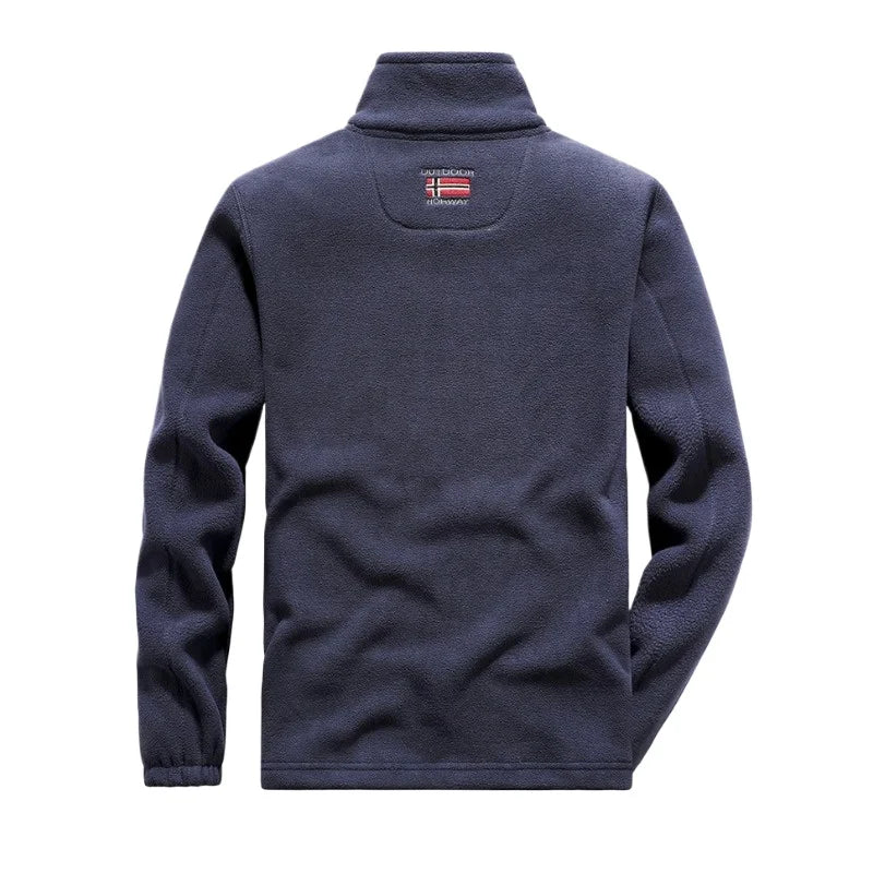 Thickened Fleece Men's Hooded Fleece Jacket, Fleece Jacket, Fleece Jackets for Couples, Fleece Zipper Open Plus Size Top Jackets