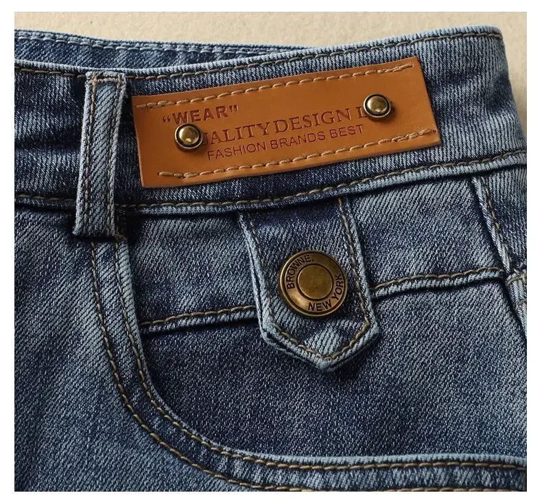 High Waist Denim Skirt Women's Spring Summer New Style Slimming Fashionable Versatile Small Size Draped Midi Skirt