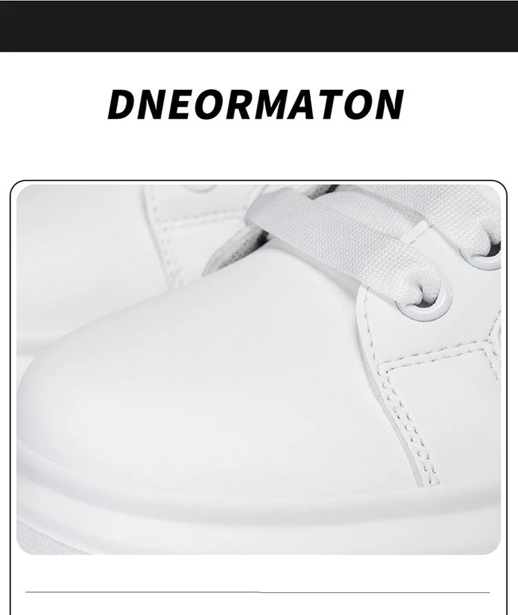 Fashion PU Leather Elevator Shoes for Men 6cm 8cm 10cm Invisible Height Increase White Sneakers Cortex Heightening Casual Shoes