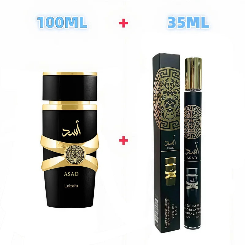 35ML/100ML Arabian Men's Perfume Long-lasting Fragrance High-quality Fresh Eau De Toilette Spray Pheromone Men's Perfume