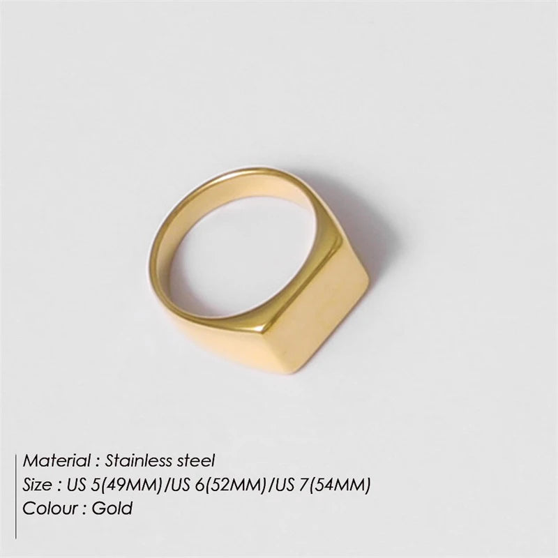 Fashion Ring 316L Stainless Steel Ring Anillo Ringen Mujer Women Rings Bague Couple Matching Jewlery Fashion Gifts Do not fade