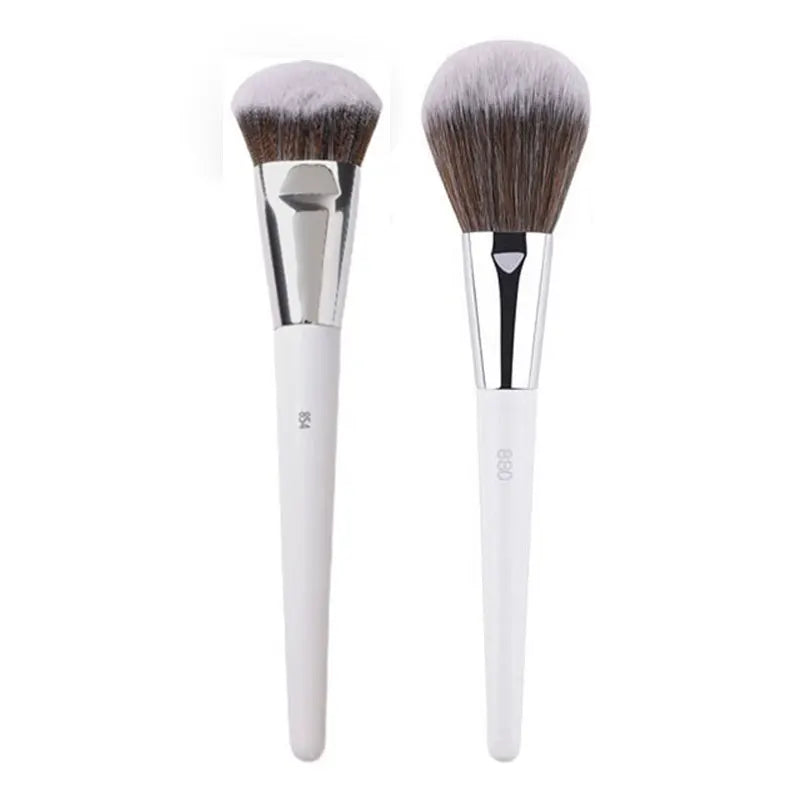 2/3/4/5/6/7pc White Makeup Brushes Liquid Foundation Base Make up Brush Eyeshadow blending Detail Face Eye Concealer Beauty tool