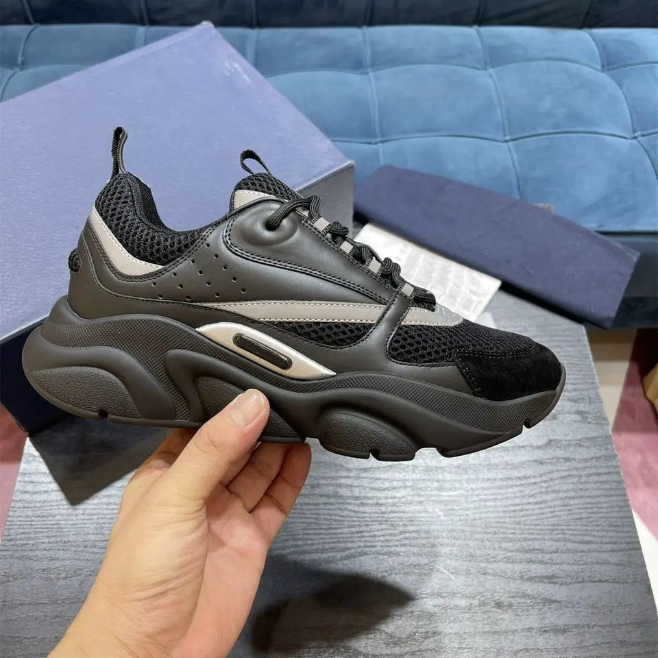 Original Men Running Shoes Outdoor Women Road B22 Casual Jogging Sneakers Cushioned Stretch Thick-Soled b30 Marathon Shoes