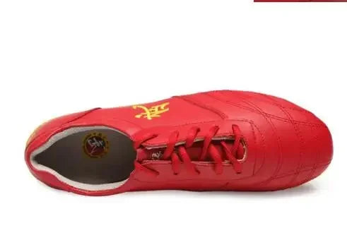 Men Woman Genuine Leather Wushu Tai Chi Kungfu Glamorous Shoe Routine Martial Arts Shoes Professional Competition Shoes big 46