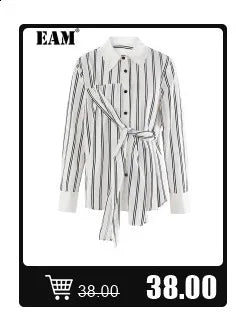 [EAM] High Elastic Waist Black Irregular Pleated Midi Elegant Half-body Skirt Women Fashion Tide New Spring Autumn 2025 1DJ0400