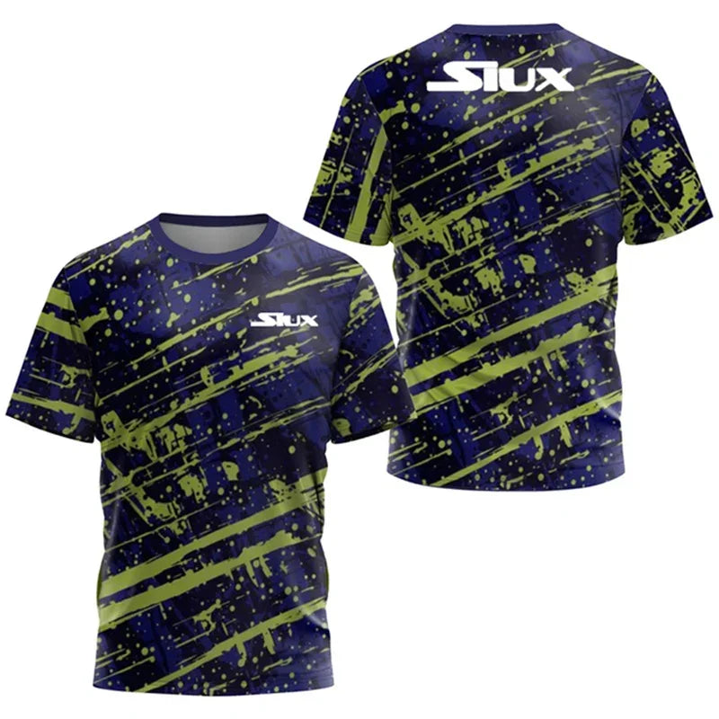 New SIUX Men's Quick Dry T-shirt Summer Sweat Running Sweatshirt Short Sleeve Breathable Badminton Tennis Volleyball Sports Tops