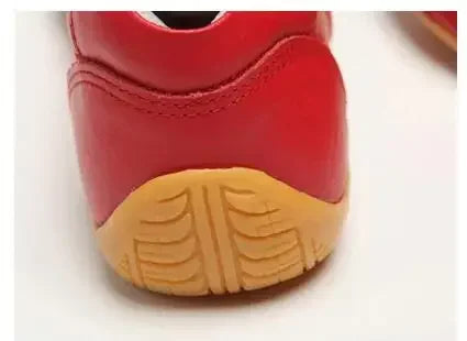 Men Woman Genuine Leather Wushu Tai Chi Kungfu Glamorous Shoe Routine Martial Arts Shoes Professional Competition Shoes big 46