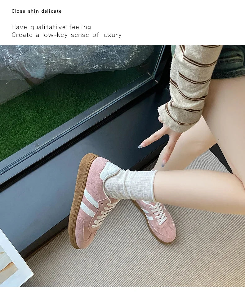 Women Tennis Sneakers Flats Ladies Fashion Mixed Colors Lace-up Vulcanized Shoes Spring Autumn Woman Outdoor Trainers Footwear
