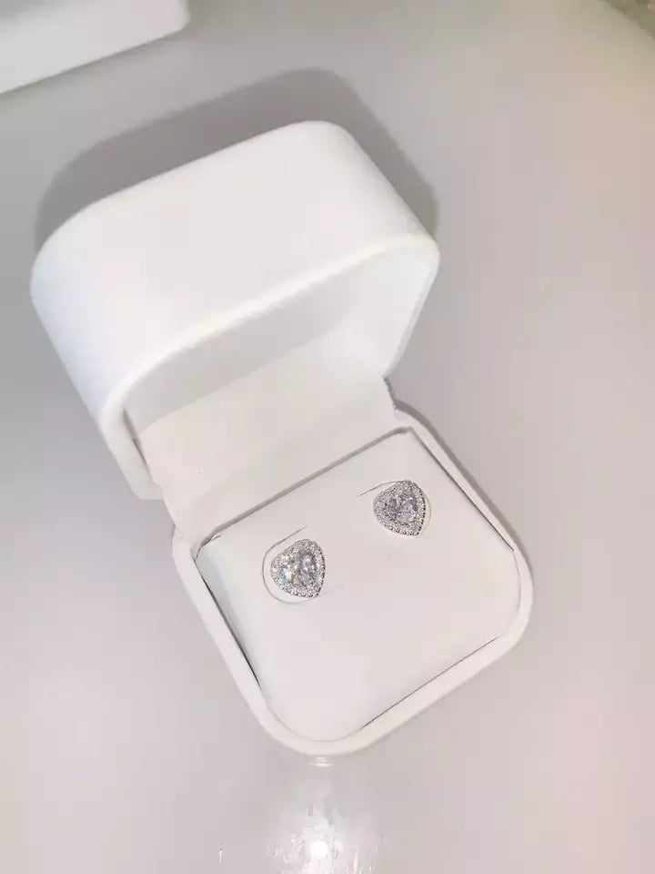 2023 New Arrived Top Quality Classic Fashion Girl Women Jewelry Geometric Shaped Colorful Simple CZ Stud Earring