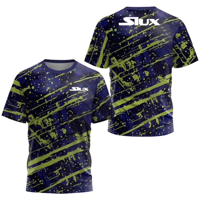 New SIUX Men's Quick Dry T-shirt Summer Sweat Running Sweatshirt Short Sleeve Breathable Badminton Tennis Volleyball Sports Tops