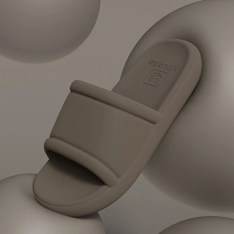 New Men's Slippers EVA Non-slip Bathroom Slipper Soft Comfortable Home Summer Sandal Indoor Bathroom Slippers Male Shower Shoes